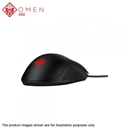 HP Omen 400 LED Lighting USB Wired Gaming Mouse - 3ML38AA#UUF HP Omen 400 LED Lighting USB Wired Gaming Mouse - 3ML38AA#UUF