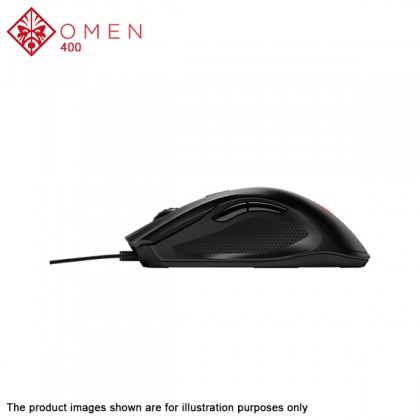 HP Omen 400 LED Lighting USB Wired Gaming Mouse - 3ML38AA#UUF HP Omen 400 LED Lighting USB Wired Gaming Mouse - 3ML38AA#UUF