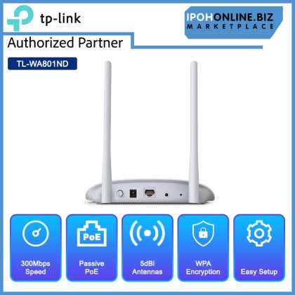 TP-LINK TL-WA801ND 300Mbps Wireless N Access Point TP-LINK TL-WA801ND 300Mbps Wireless N Access Point