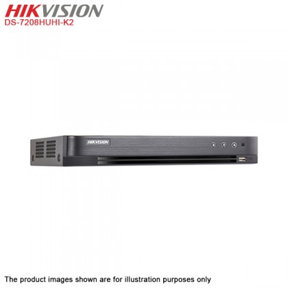 Hikvision DS-7208HUHI-K2 8 Channel up to 8MP Turbo HD TVI AHD CVI CVBS IP CCTV DVR + 2TB Surveillance CCTV HDD Hikvision DS-7208HUHI-K2 8 Channel up to 8MP Turbo HD TVI AHD CVI CVBS IP CCTV DVR + 2TB Surveillance CCTV HDD