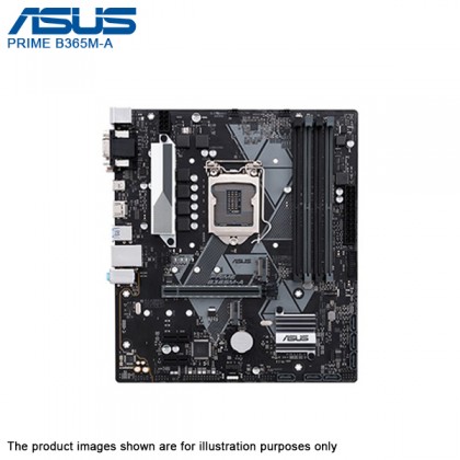 Asus Prime B365M-A Intel 9th 8th B365 LGA 1151 DDR4 DVI VGA HDMI M.2 OPTANE Ready Micro ATX motherboard with Aura Sync RGB header