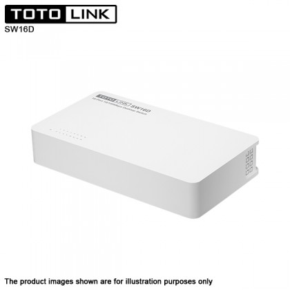 TOTOLINK SW16D 16 Port 10/100Mbps Fast Ethernet Desktop Network Switch TOTOLINK SW16D 16 Port 10/100Mbps Fast Ethernet Desktop Network Switch