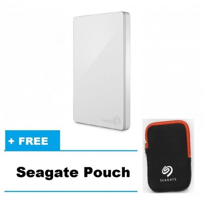 Seagate Backup Plus Slim 1TB Portable External Hard Drive with 200GB of Cloud Storage (White) - Free Seagate Pouch !!! Seagate Backup Plus Slim 1TB Portable External Hard Drive with 200GB of Cloud Storage (White) - Free Seagate Pouch !!!