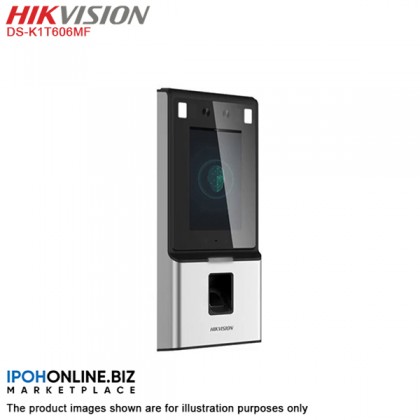 HIKVISION DS-K1T606MF DOOR ACCESS & TIME ATTENDANCE FACE RECOGNITION TERMINAL - MIFARE CARD & FINGERPRINT HIKVISION DS-K1T606MF DOOR ACCESS & TIME ATTENDANCE FACE RECOGNITION TERMINAL - MIFARE CARD & FINGERPRINT