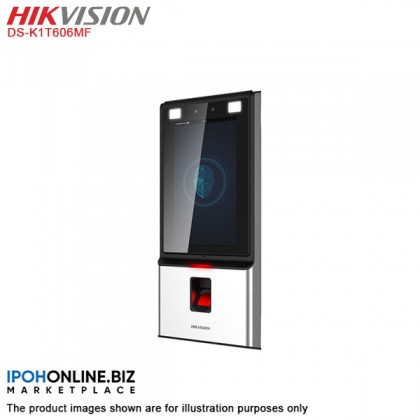HIKVISION DS-K1T606MF DOOR ACCESS & TIME ATTENDANCE FACE RECOGNITION TERMINAL - MIFARE CARD & FINGERPRINT HIKVISION DS-K1T606MF DOOR ACCESS & TIME ATTENDANCE FACE RECOGNITION TERMINAL - MIFARE CARD & FINGERPRINT