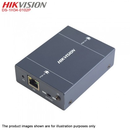 Hikvision DS-1H34-0102P PoE Repeater - 1 port Input 2 port Output for IP Camera Relay Hikvision DS-1H34-0102P PoE Repeater - 1 port Input 2 port Output for IP Camera Relay