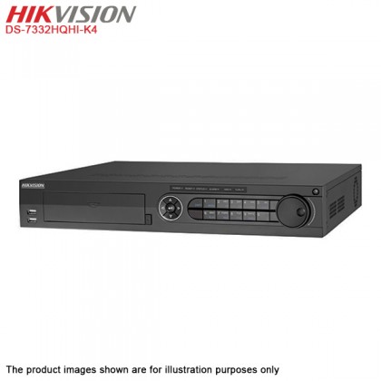 Hikvision DS-7332HQHI-K4 32 Channel up to 4MP Turbo HD TVI AHD CVI CVBS IP CCTV DVR Hikvision DS-7332HQHI-K4 32 Channel up to 4MP Turbo HD TVI AHD CVI CVBS IP CCTV DVR