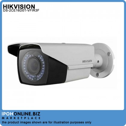 Hikvision DS-2CE16D0T-VFIR3F 2MP 1080P Varifocal Bullet Camera