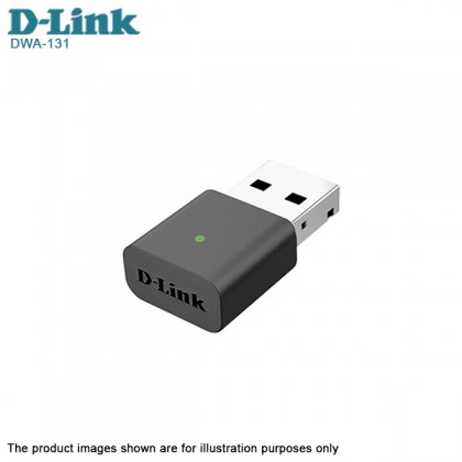 D-Link DWA-131 Wireless N Nano USB Adapter D-Link DWA-131 Wireless N Nano USB Adapter