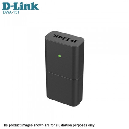 D-Link DWA-131 Wireless N Nano USB Adapter D-Link DWA-131 Wireless N Nano USB Adapter