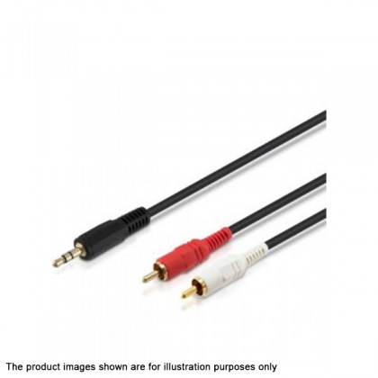 Jian Yu 1.5M 3.5MM Audio 2RCA Cable