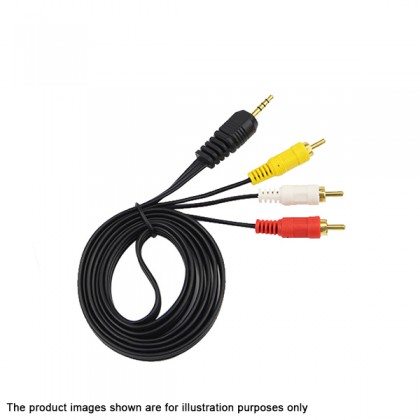 Jian Yu 1.5M 3.5MM Audio 3RCA Cable