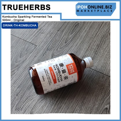 Trueherbs Kombucha Sparkling Fermented Tea 500ml - Original Trueherbs Kombucha Sparkling Fermented Tea 500ml - Original