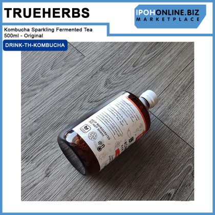 Trueherbs Kombucha Sparkling Fermented Tea 500ml - Original Trueherbs Kombucha Sparkling Fermented Tea 500ml - Original
