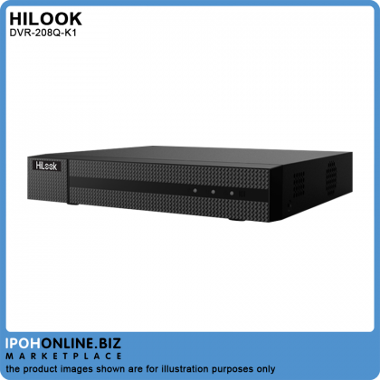 Hikvision HiLook DVR-208Q-K1 8 Channel 4MP HDTVI HDCVI AHD CVBS Turbo HD Hybrid CCTV DVR - DS-7208HQHI-K1 Hikvision HiLook DVR-208Q-K1 8 Channel 4MP HDTVI HDCVI AHD CVBS Turbo HD Hybrid CCTV DVR - DS-7208HQHI-K1