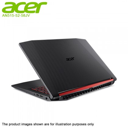 Acer Nitro 5 AN515-52-58JV 15.6 inch FHD IPS Gaming Laptop Black Red (I5-8300H/4GB/512GB SSD/GTX1050 4GB/W10H) FOC Bag & Mouse Acer Nitro 5 AN515-52-58JV 15.6 inch FHD IPS Gaming Laptop Black Red (I5-8300H/4GB/512GB SSD/GTX1050 4GB/W10H) FOC Bag & Mouse