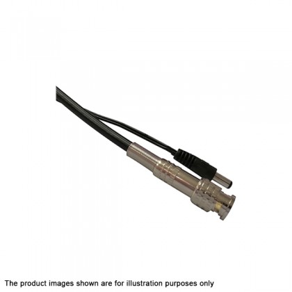 100 Meter RG59 Coaxial CCTV Cable + Power Cable with DC Jack & BNC Connectors