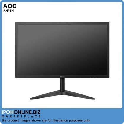 AOC 22B1H 21.5 inch FHD VGA HDMI Flicker FREE LED Monitor