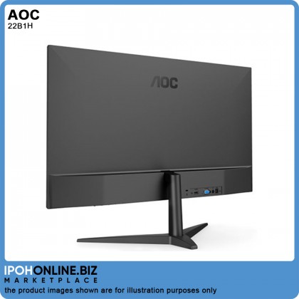 AOC 22B1H 21.5 inch FHD VGA HDMI Flicker FREE LED Monitor