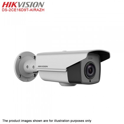 Hikvision DS-2CE16D9T-AIRAZH 5-50mm 120m HD 1080P WDR Motorized VF CCTV EXIR Bullet Camera + 12V 2A Power Adapter Hikvision DS-2CE16D9T-AIRAZH 5-50mm 120m HD 1080P WDR Motorized VF CCTV EXIR Bullet Camera + 12V 2A Power Adapter