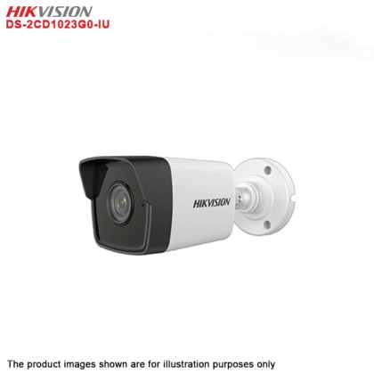 HIKVISION DS-2CD1023G0-IU 2MP 1080P 4mm IP66 Built-in Mic EXIR Mini Bullet Network Audio Camera HIKVISION DS-2CD1023G0-IU 2MP 1080P 4mm IP66 Built-in Mic EXIR Mini Bullet Network Audio Camera