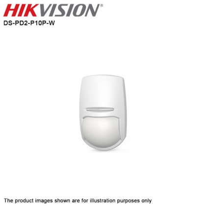 HIKVISION DS-PD2-P10P-W Wireless Indoor PIR Motion Detector (433MHz) HIKVISION DS-PD2-P10P-W Wireless Indoor PIR Motion Detector (433MHz)