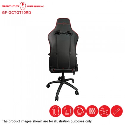 AVF Gaming Freak GF-GCTGT10RD Throne GT Red Edition Gaming Chair AVF Gaming Freak GF-GCTGT10RD Throne GT Red Edition Gaming Chair