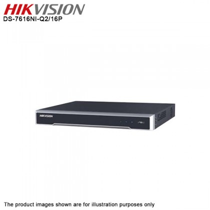 HIKVISION DS-7616NI-Q2 16 Channel CCTV NVR + DS-3E0318P-E/M 16 Port POE Ethernet Switch 1 × 1000Mbps RJ45 + 1 × 1000 Mbps SFP port HIKVISION DS-7616NI-Q2 16 Channel CCTV NVR + DS-3E0318P-E/M 16 Port POE Ethernet Switch 1 × 1000Mbps RJ45 + 1 × 1000 Mbps SFP port