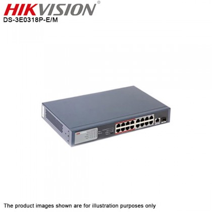 HIKVISION DS-7616NI-Q2 16 Channel NVR + DS-3E0318P-E/M 16 Port POE Ethernet Switch 1 × 1000Mbps RJ45 + 1 × 1000 Mbps SFP port + 2TB CCTV Hard Disk HIKVISION DS-7616NI-Q2 16 Channel NVR + DS-3E0318P-E/M 16 Port POE Ethernet Switch 1 × 1000Mbps RJ45 + 1 × 1000 Mbps SFP port + 2TB CCTV Hard Disk