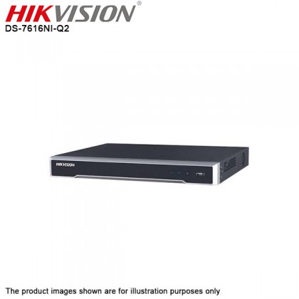 HIKVISION DS-7616NI-Q2 16 Channel NVR + DS-3E0318P-E/M 16 Port POE Ethernet Switch 1 × 1000Mbps RJ45 + 1 × 1000 Mbps SFP port + 2TB CCTV Hard Disk HIKVISION DS-7616NI-Q2 16 Channel NVR + DS-3E0318P-E/M 16 Port POE Ethernet Switch 1 × 1000Mbps RJ45 + 1 × 1000 Mbps SFP port + 2TB CCTV Hard Disk
