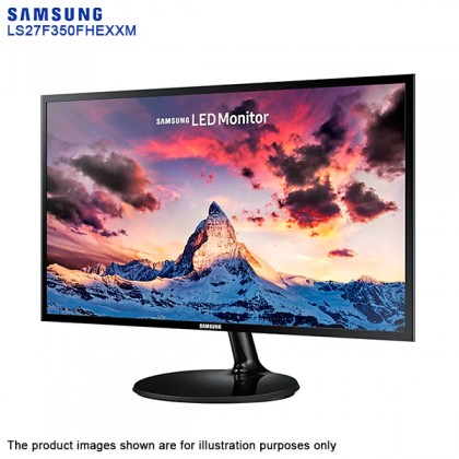 SAMSUNG LS27F350FHEXXM 27" Full HD FreeSync LED VGA & HDMI Flicker Free Slim Depth Design Monitor SAMSUNG LS27F350FHEXXM 27" Full HD FreeSync LED VGA & HDMI Flicker Free Slim Depth Design Monitor