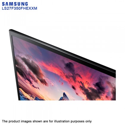 SAMSUNG LS27F350FHEXXM 27" Full HD FreeSync LED VGA & HDMI Flicker Free Slim Depth Design Monitor SAMSUNG LS27F350FHEXXM 27" Full HD FreeSync LED VGA & HDMI Flicker Free Slim Depth Design Monitor