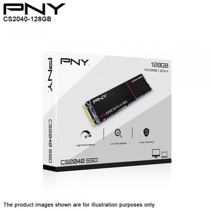 PNY CS2040 M.2 2280 SATA SSD 128GB