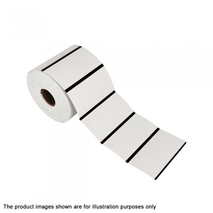 1 Roll 80mmx45mm Label Tag Card 230gms With Punch Hole And Black I-Mark (500pcs per roll) 1 Roll 80mmx45mm Label Tag Card 230gms With Punch Hole And Black I-Mark (500pcs per roll)