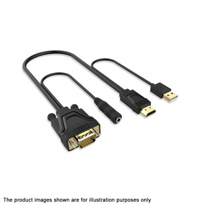 ONTEN HDMI TO VGA ADAPTER WITH AUDIO 1.8M ONTEN HDMI TO VGA ADAPTER WITH AUDIO 1.8M