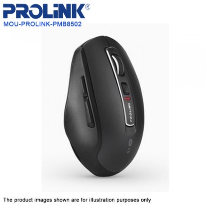 Prolink PMB8502 Bluetooth 5.1 6-Button 1600DPI On/Off Button Mouse Prolink PMB8502 Bluetooth 5.1 6-Button 1600DPI On/Off Button Mouse