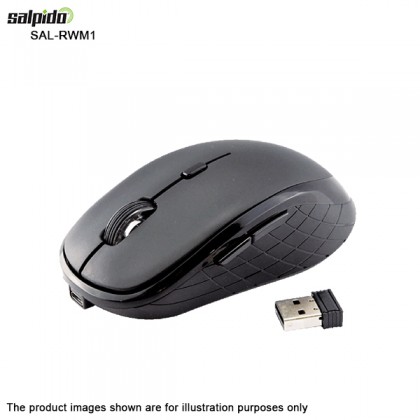 Salpido SAL-RWM1 2.4Ghz Rechargeable Wireless Mouse - Built in Rechargeable Battery Salpido SAL-RWM1 2.4Ghz Rechargeable Wireless Mouse - Built in Rechargeable Battery