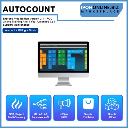 Autocount Express Plus Edition Version 2.1 | Ipohonline
