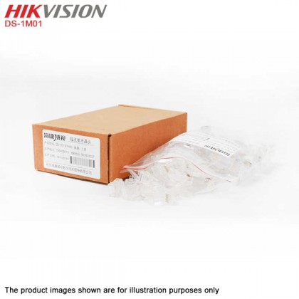 HIKVISION DS-1M01 RJ45 Plug For CAT 5E 100Pcs/Box HIKVISION DS-1M01 RJ45 Plug For CAT 5E 100Pcs/Box