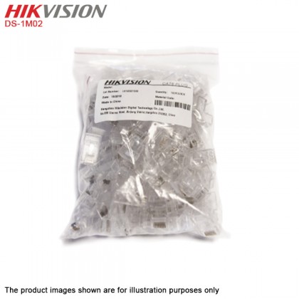 HIKVISION DS-1M02 RJ45 Plug For CAT 6 100Pcs/Box HIKVISION DS-1M02 RJ45 Plug For CAT 6 100Pcs/Box