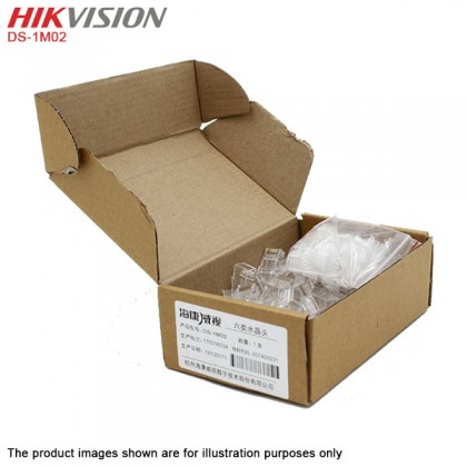 HIKVISION DS-1M02 RJ45 Plug For CAT 6 100Pcs/Box HIKVISION DS-1M02 RJ45 Plug For CAT 6 100Pcs/Box