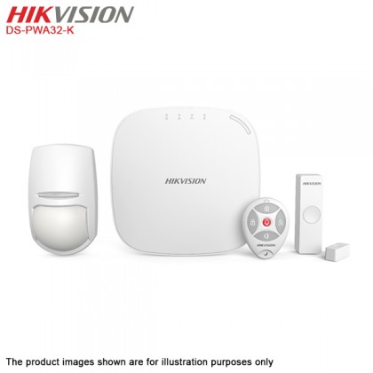 HIKVISION DS-PWA32-K Wireless Alarm System Kit With 433MHZ Wireless Control Panel Kits C/W Keyfob HIKVISION DS-PWA32-K Wireless Alarm System Kit With 433MHZ Wireless Control Panel Kits C/W Keyfob