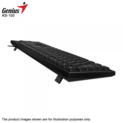 Genius KB-100 Value Wired USB Desktop Keyboard