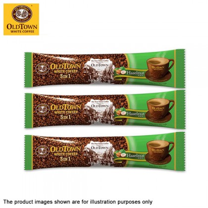 Old Town White Coffee Hazelnut White Coffee 15 x 38g Old Town White Coffee Hazelnut White Coffee 15 x 38g