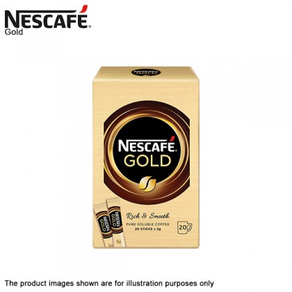 Nescafe Gold Stick Rich & Smooth Instant Coffee 20 Stick x 2g