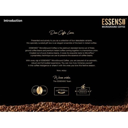 Super Essenso Colombia Microground Black Coffee 2g x 20 Stick