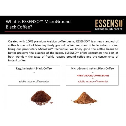 Super Essenso Colombia Microground Black Coffee 2g x 20 Stick