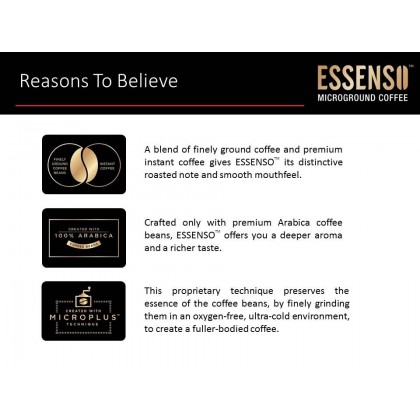 Super Essenso Colombia Microground Black Coffee 2g x 20 Stick