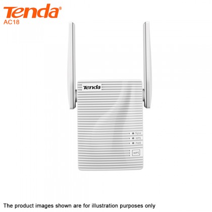 Tenda A18 Boost AC1200 Dual Band WiFi Extender Repeater AP Mode Strong Wall Penetration Capacity Tenda A18 Boost AC1200 Dual Band WiFi Extender Repeater AP Mode Strong Wall Penetration Capacity
