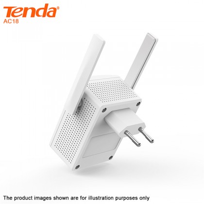 Tenda A18 Boost AC1200 Dual Band WiFi Extender Repeater AP Mode Strong Wall Penetration Capacity Tenda A18 Boost AC1200 Dual Band WiFi Extender Repeater AP Mode Strong Wall Penetration Capacity